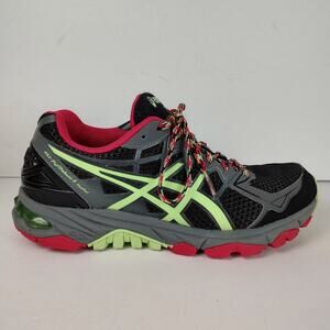 Asics Sneakers Womens Gel Fujitrabuco 4 Neutral Black 7.5 Athletic Shoe T5L8N